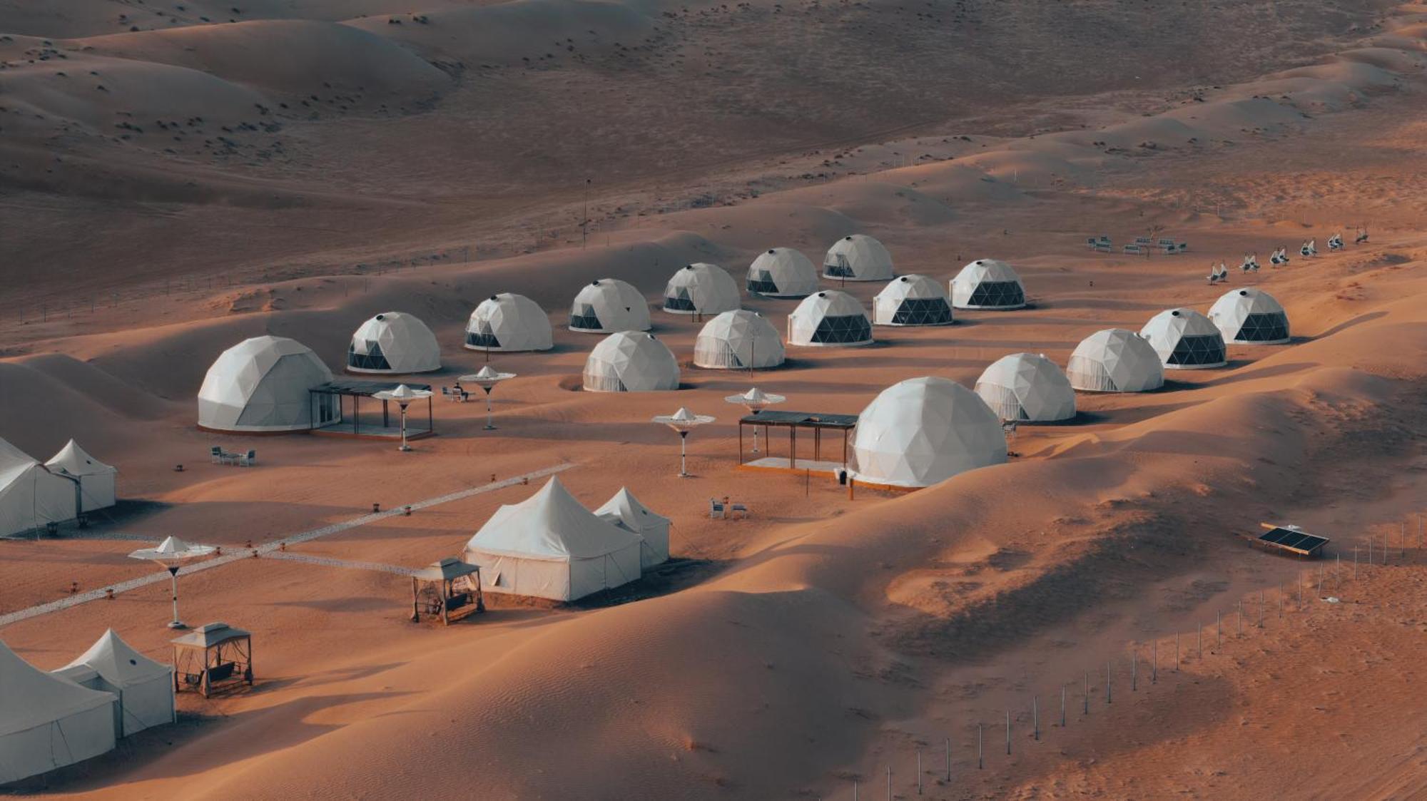 Luxury Desert Camp Oman Bidiyah Hotel Al Wasil Exterior photo